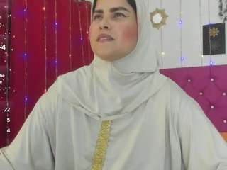 aishaamin, female webcam model,  years old, on live webcam