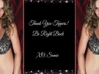 secretlysamie's CamSoda show and profile