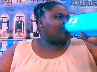 EbonyHotBuns live cam — ahegao, ass bouncing, black hair