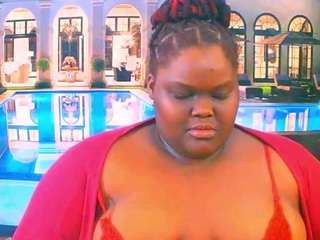 EbonyHotBuns live cam — ahegao, ass bouncing, black hair