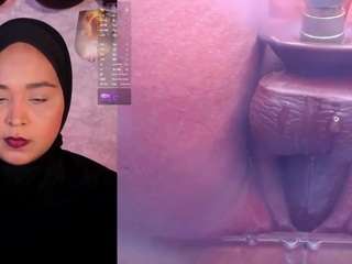 Bbwhijab's cam show statistics and live stream
