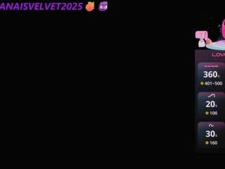 anaisvelvet2025 Live Webcam on CamSoda