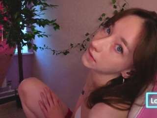 Live cam show with bunny-white