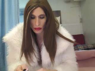 selennderin, tranny webcam model,  years old, on live webcam