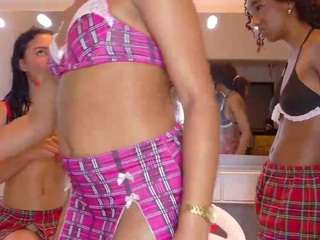 Chocolate and my sexy teen gfs