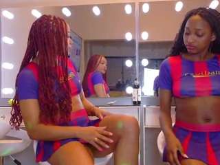 Chocolate and my sexy teen gfs