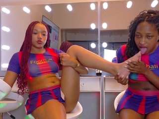 Chocolate and my sexy teen gfs