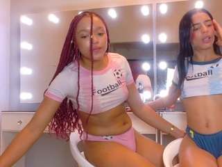 Chocolate and my sexy Teen GFs