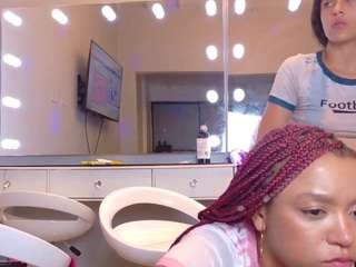 Chocolate and my sexy Teen GFs