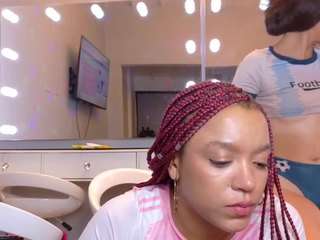 Chocolate and my sexy Teen GFs