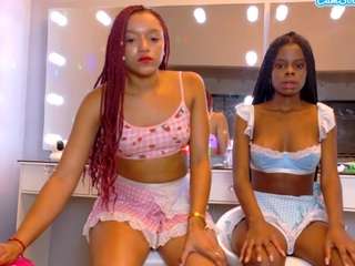 Chocolate and my sexy Teen GFs