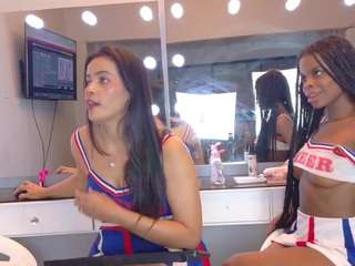 Chocolate and my sexy Teen GFs