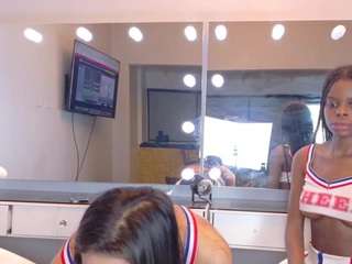 Chocolate and my sexy Teen GFs