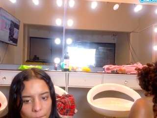 Chocolate and my sexy Teen GFs