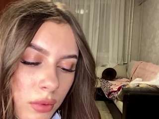 Sexy touching of the neck     #18 #teen #young #shy  #brunette [GOAL MET]