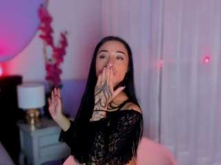 该模特正在直播。 bby-izzy