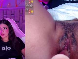 hard sloppyBlowjob + Fingers inside pussy - Squirt at 10 Goals - Pvt show is open - Control Fuck machine 69tokens x 50seconds [47 tokens remaining]