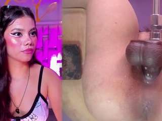 hard sloppyBlowjob + Fingers inside pussy - Squirt at 10 Goals - Pvt show is open - Control Fuck machine 69tokens x 50seconds [66 tokens remaining]