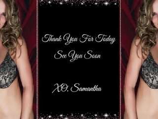 ClassySamantha live cam preview