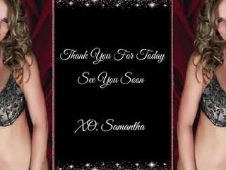 ClassySamantha live cam preview