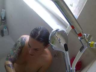 voyeurcam-charleys-bathroom Flashing live webcam