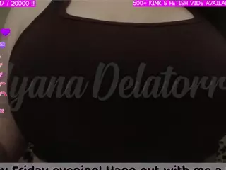 Ayana Delatorre's Live Sex Cam Show